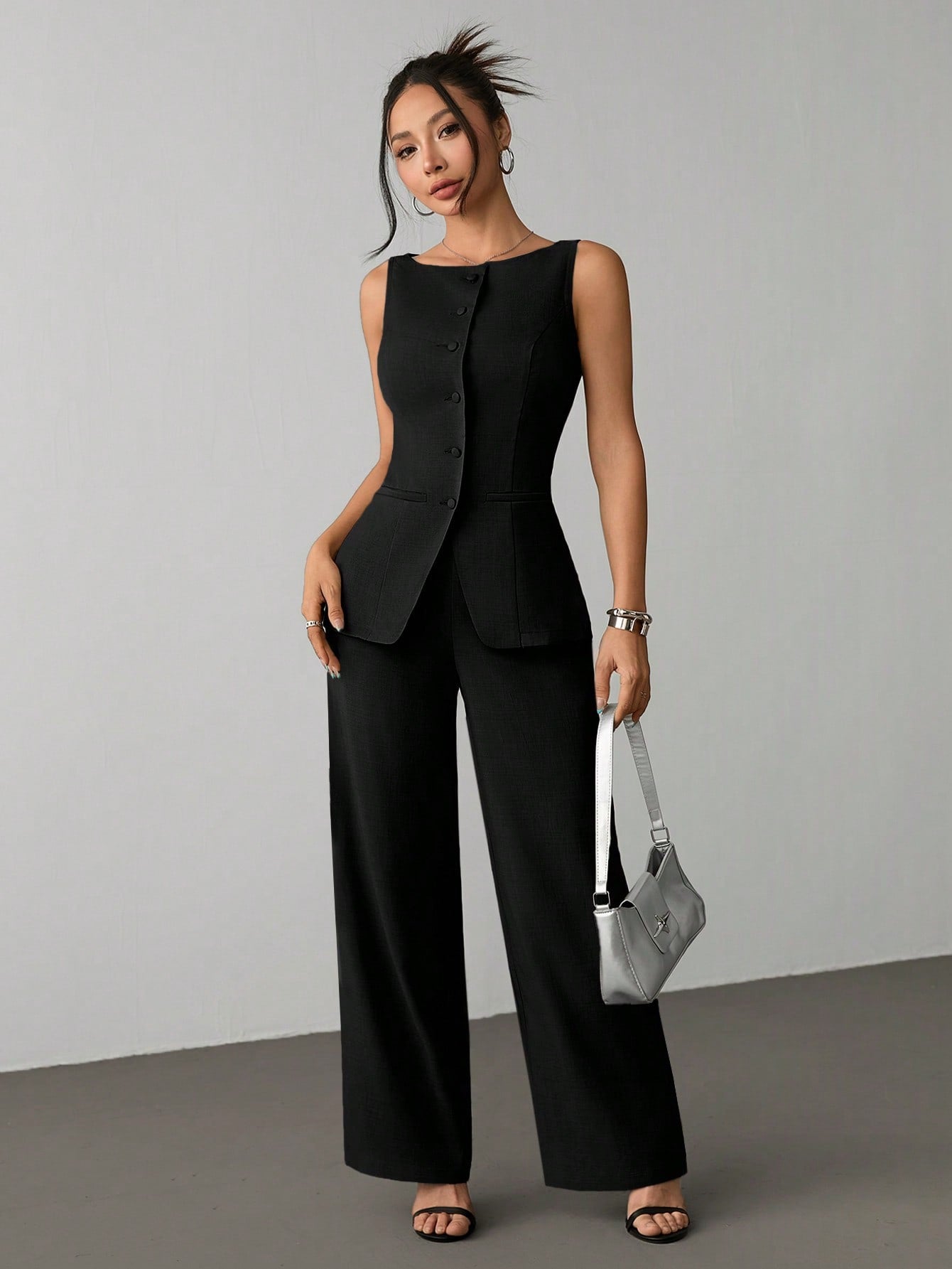 Set elegante negro