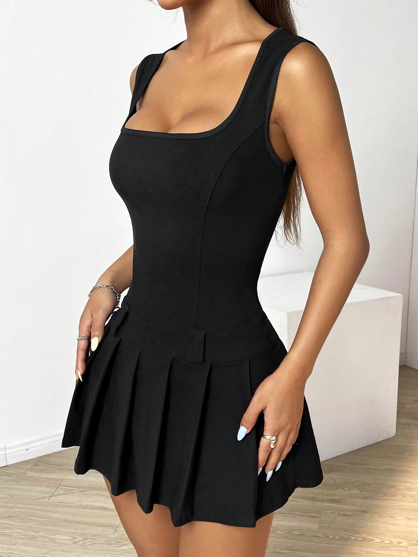 Vestido plisado