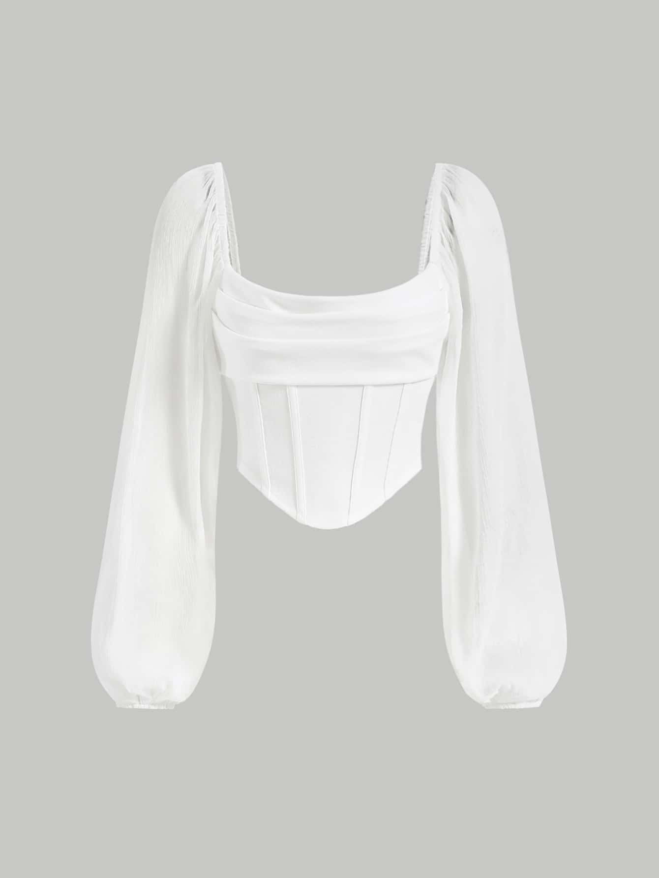 Blusa manga larga