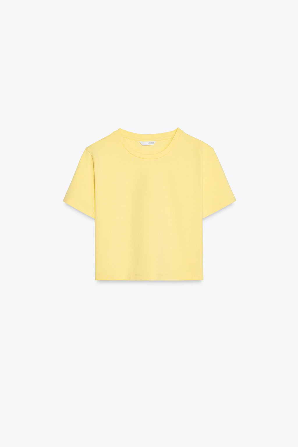 Top básico cropped Zara