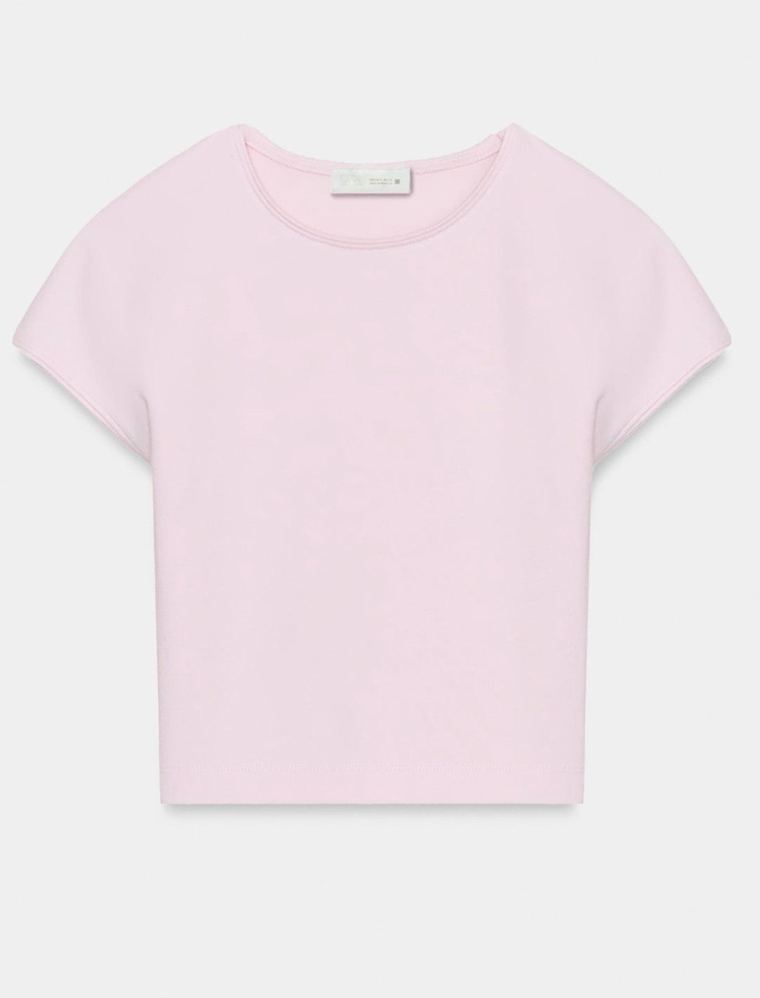 Top básico cropped Zara
