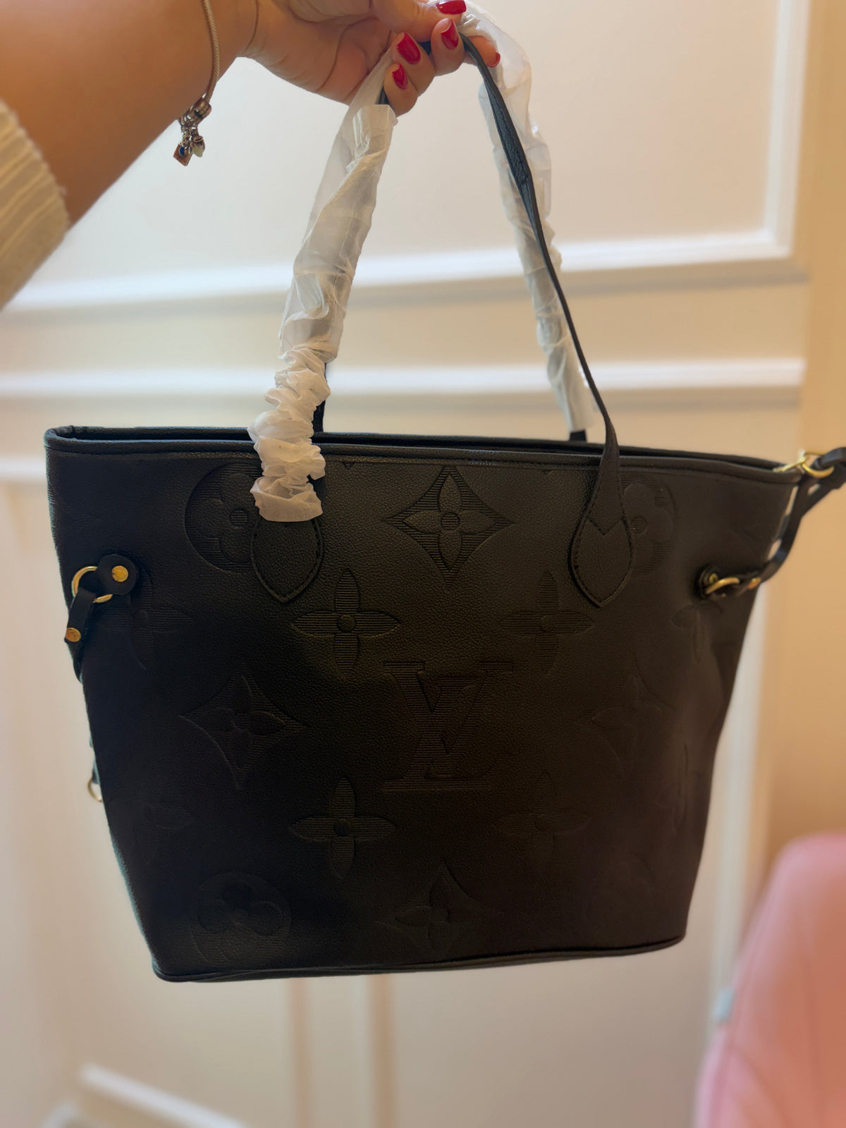 LV Tote Bag negra