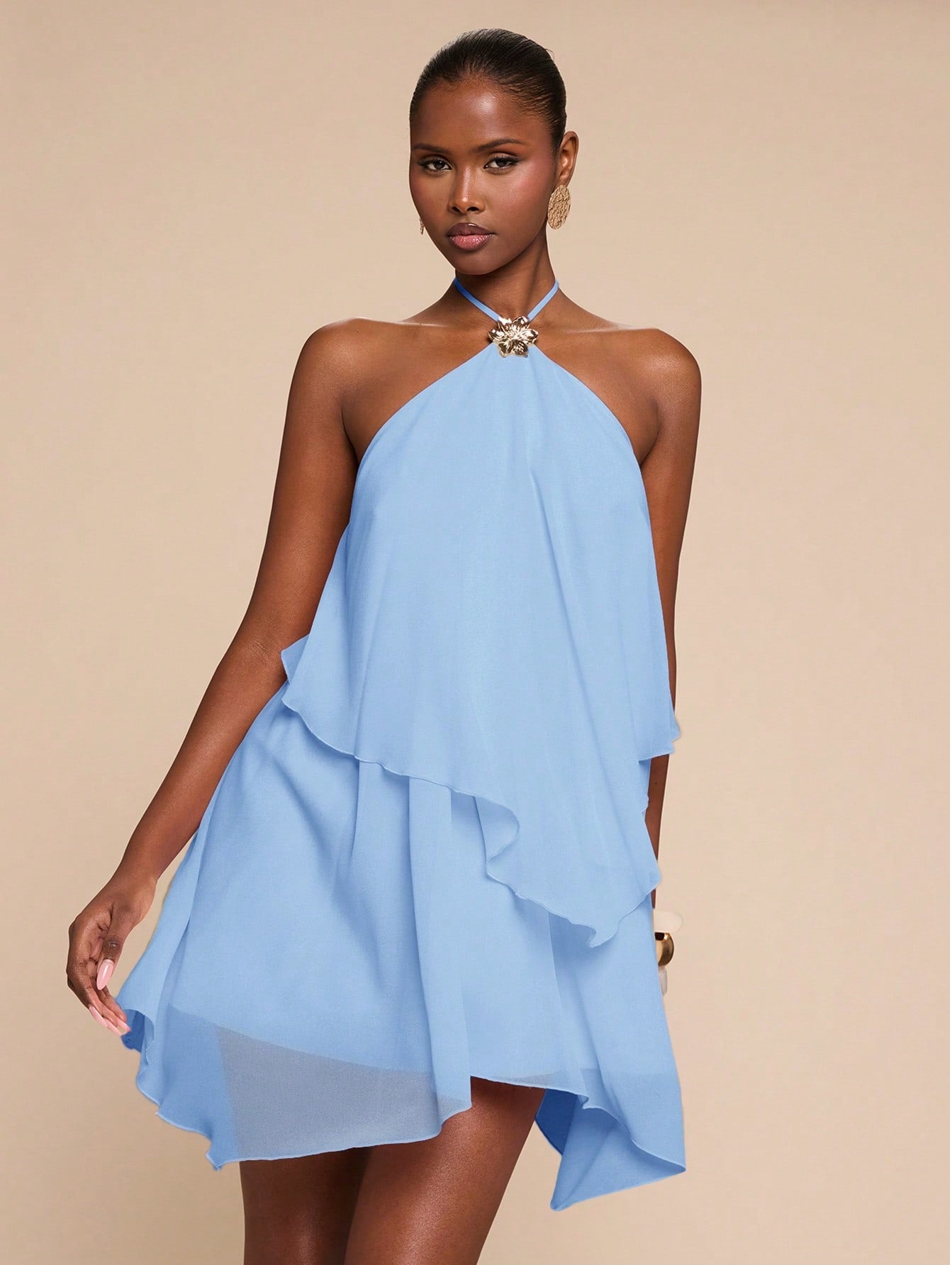 Vestido celeste