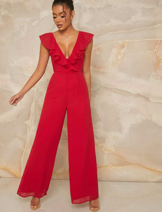Jumpsuit rojo