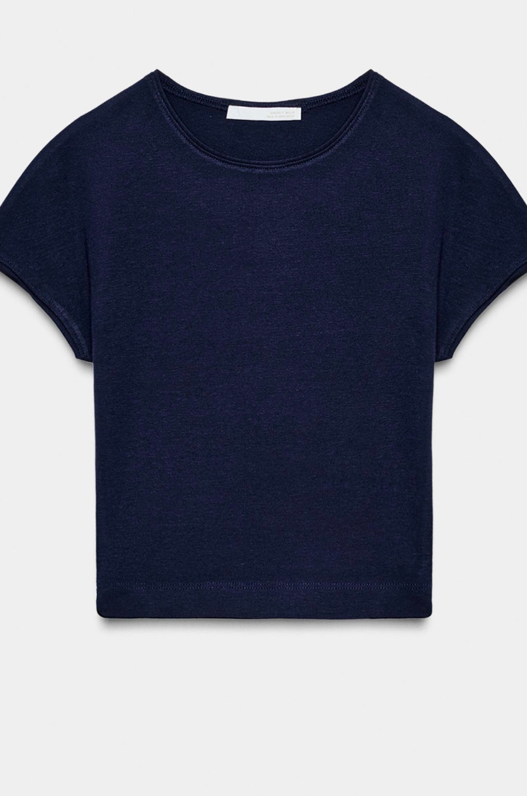 Top básico cropped Zara