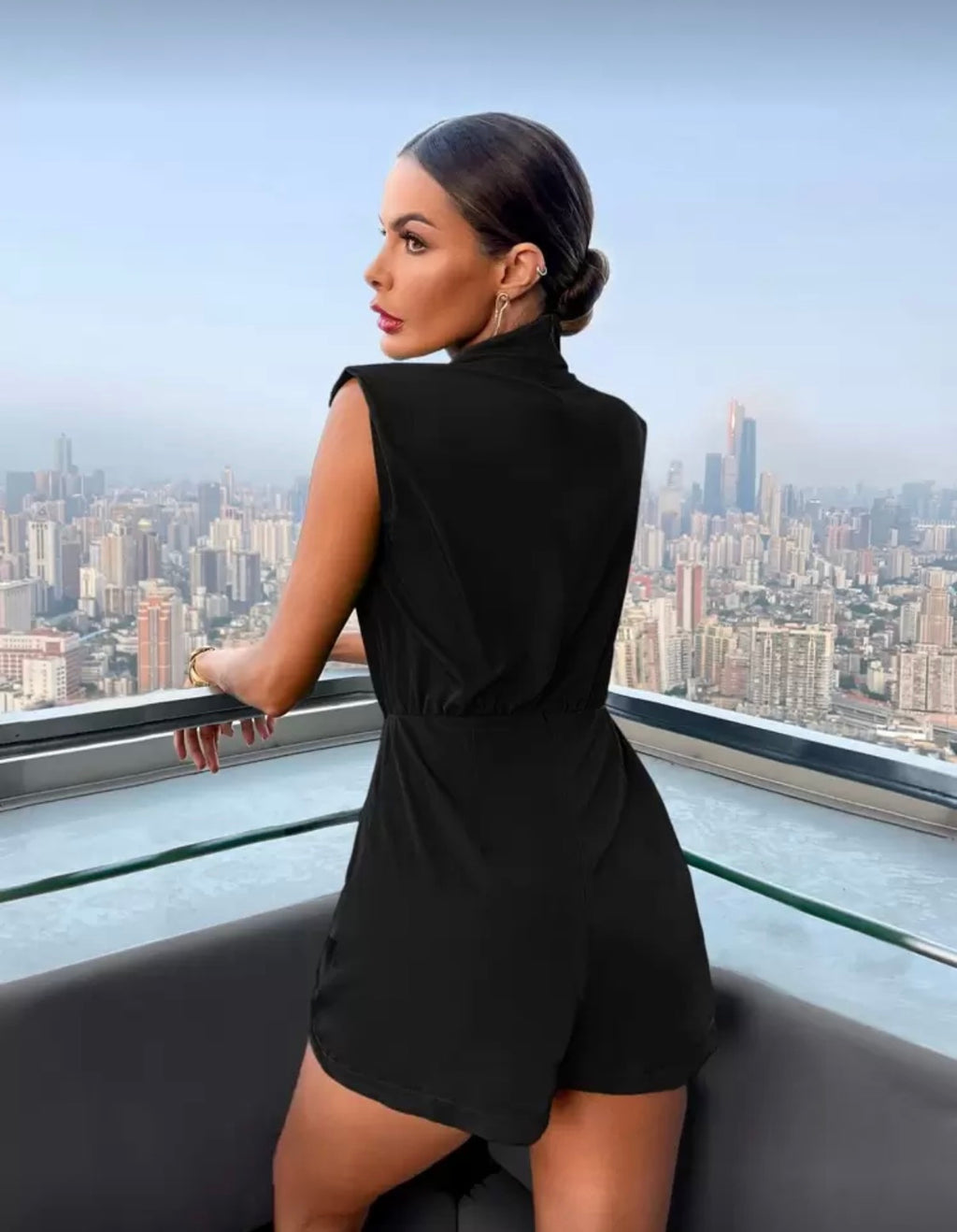 Romper cuello alto