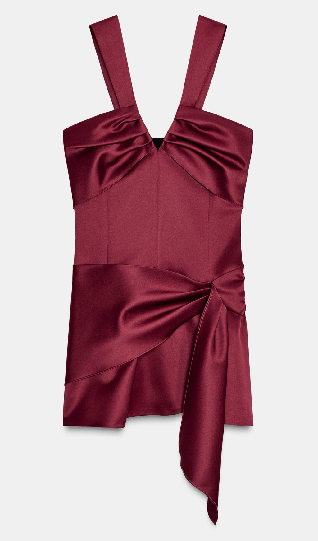 Vestido Zara de satén