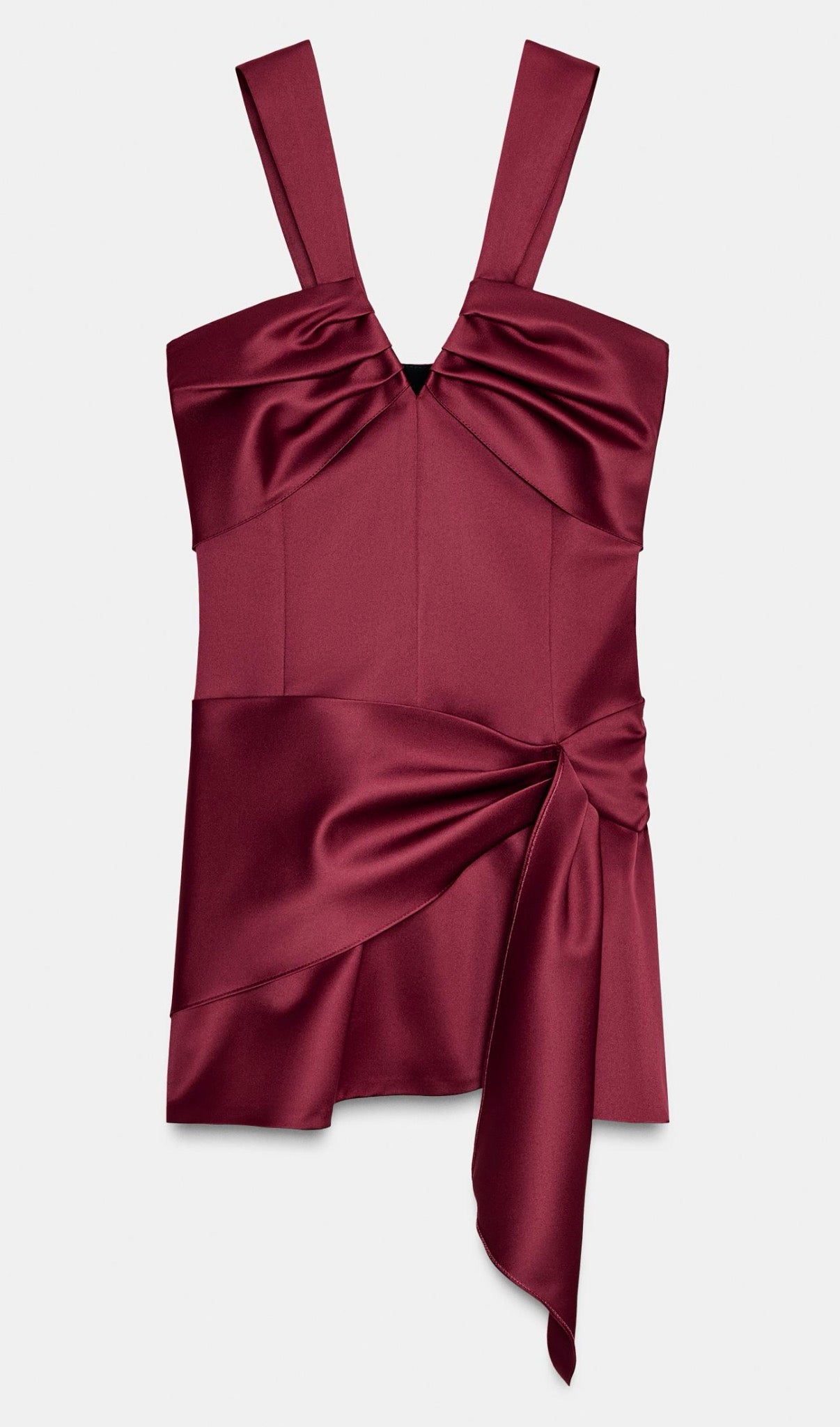 Vestido Zara de satén