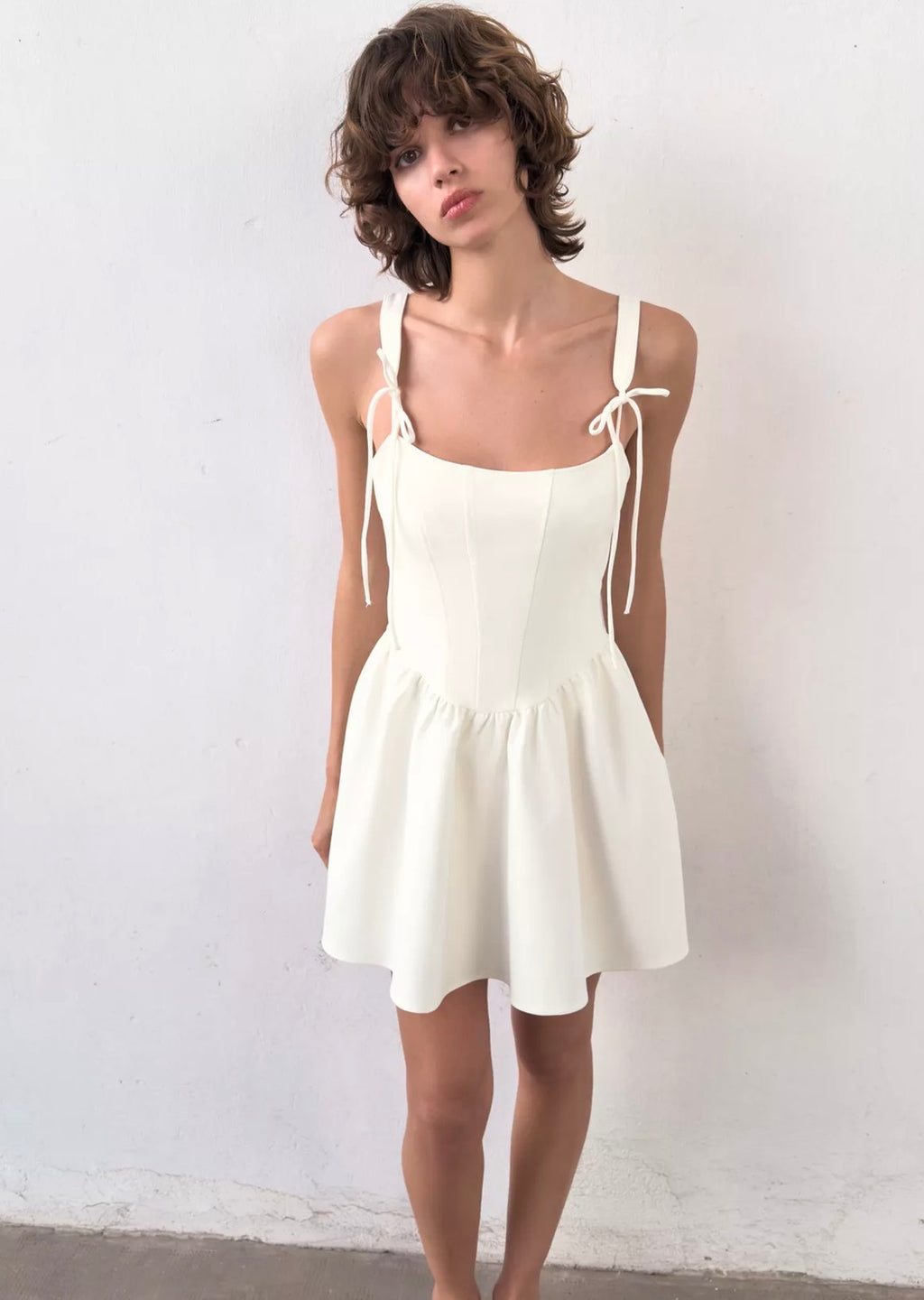 Vestido Zara corte princesa