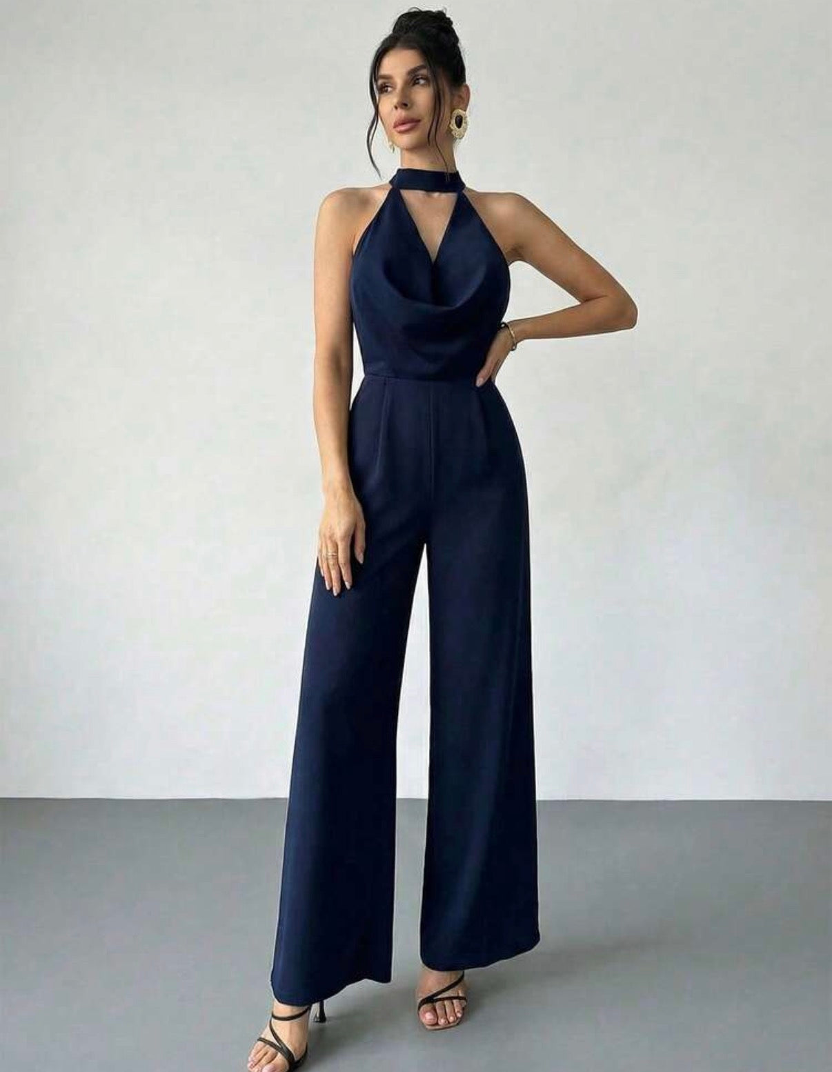 Jumpsuit azul marino