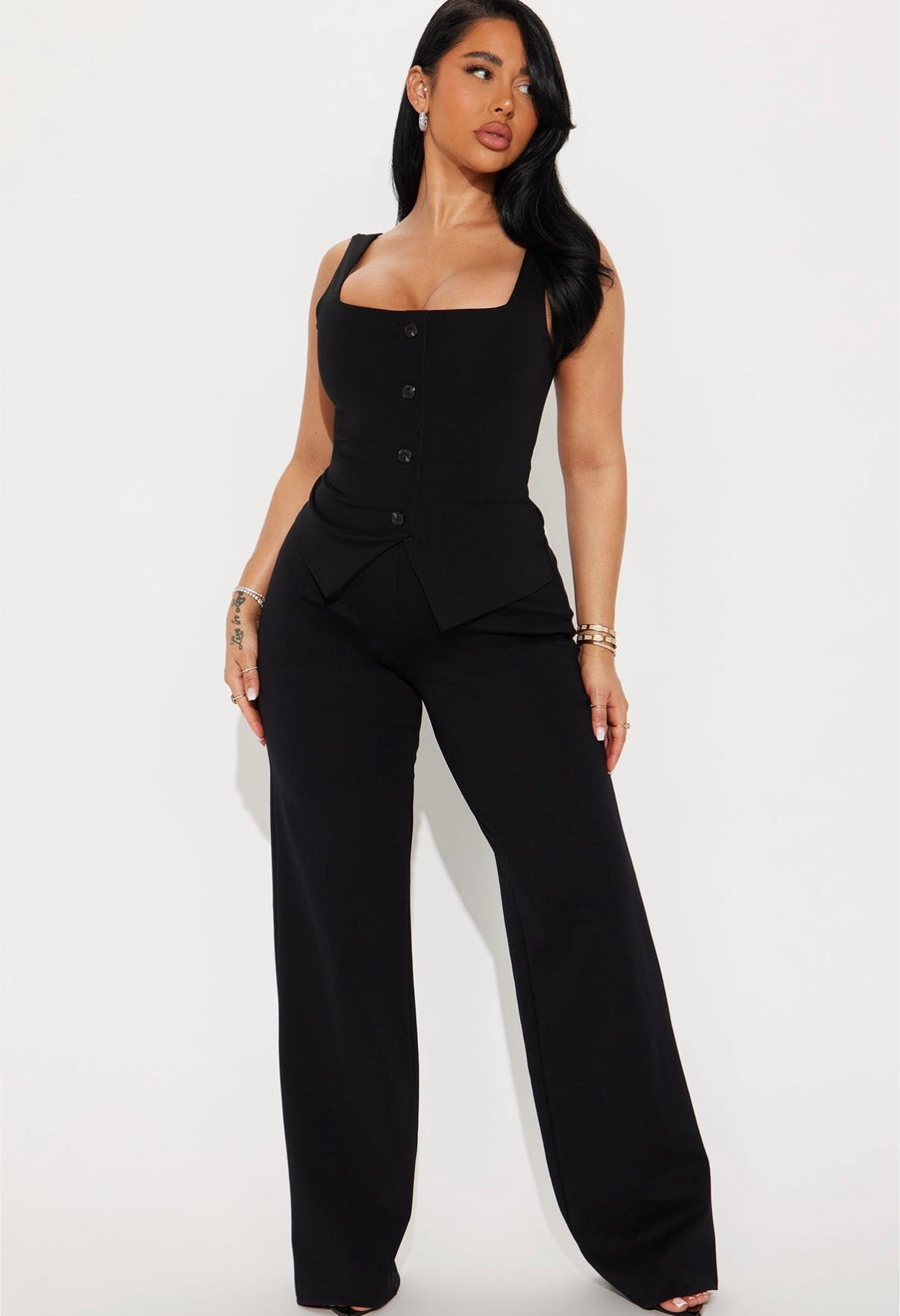 Set negro Fashion Nova