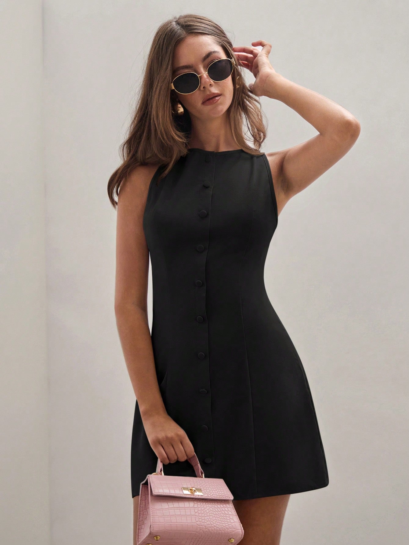Vestido de botones