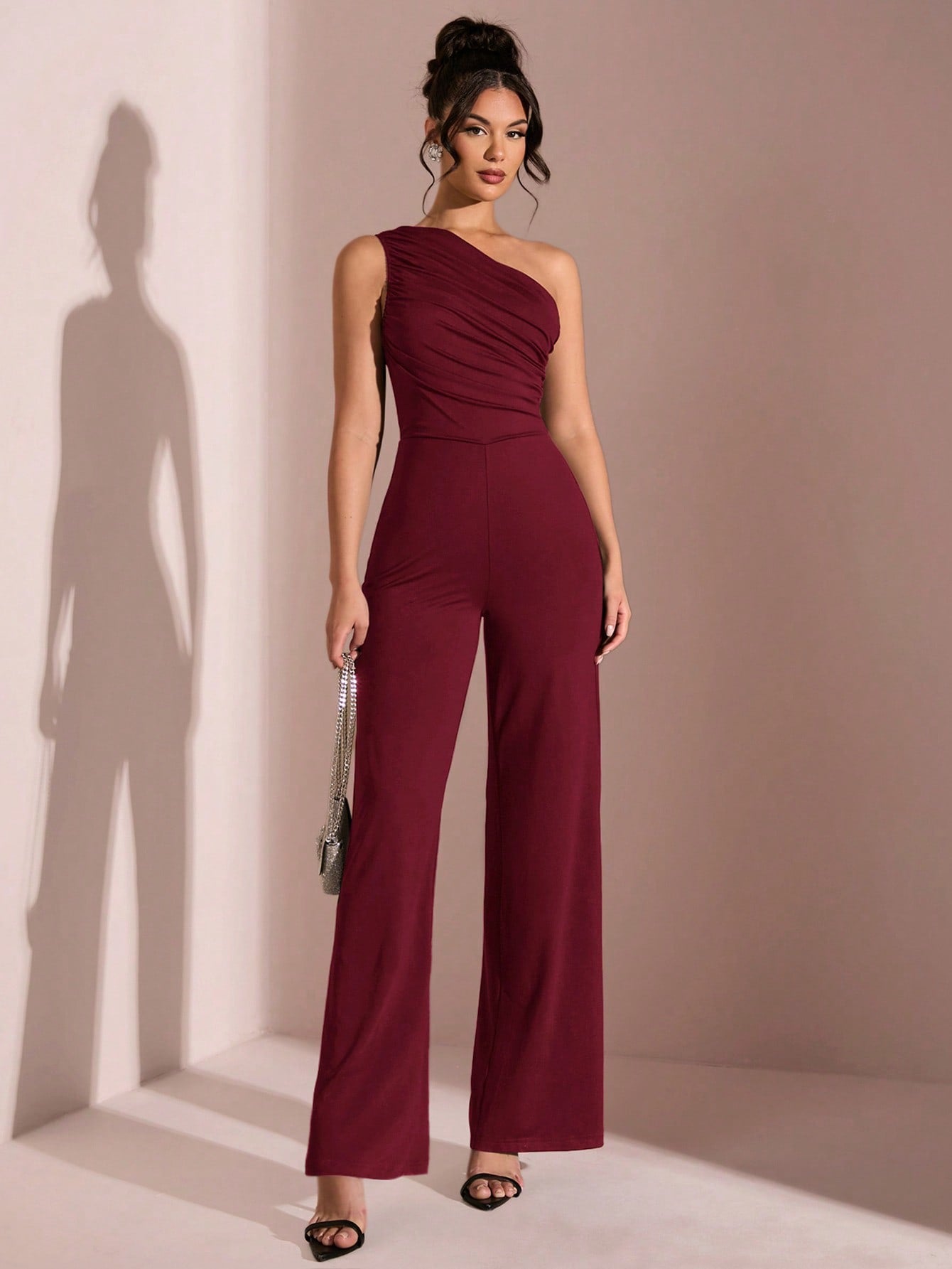 Jumpsuit burdeos