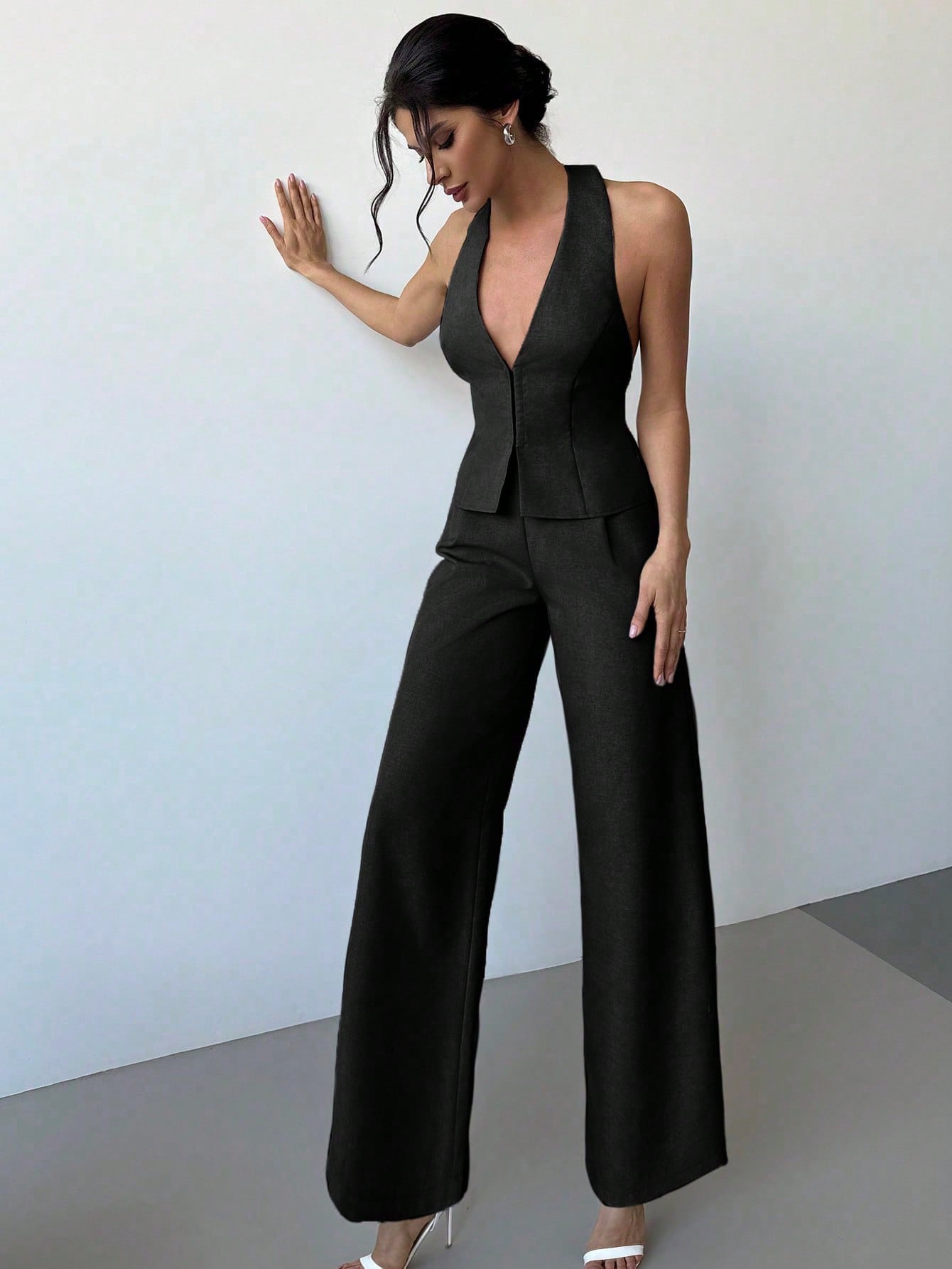 Conjunto chaleco y pantalón