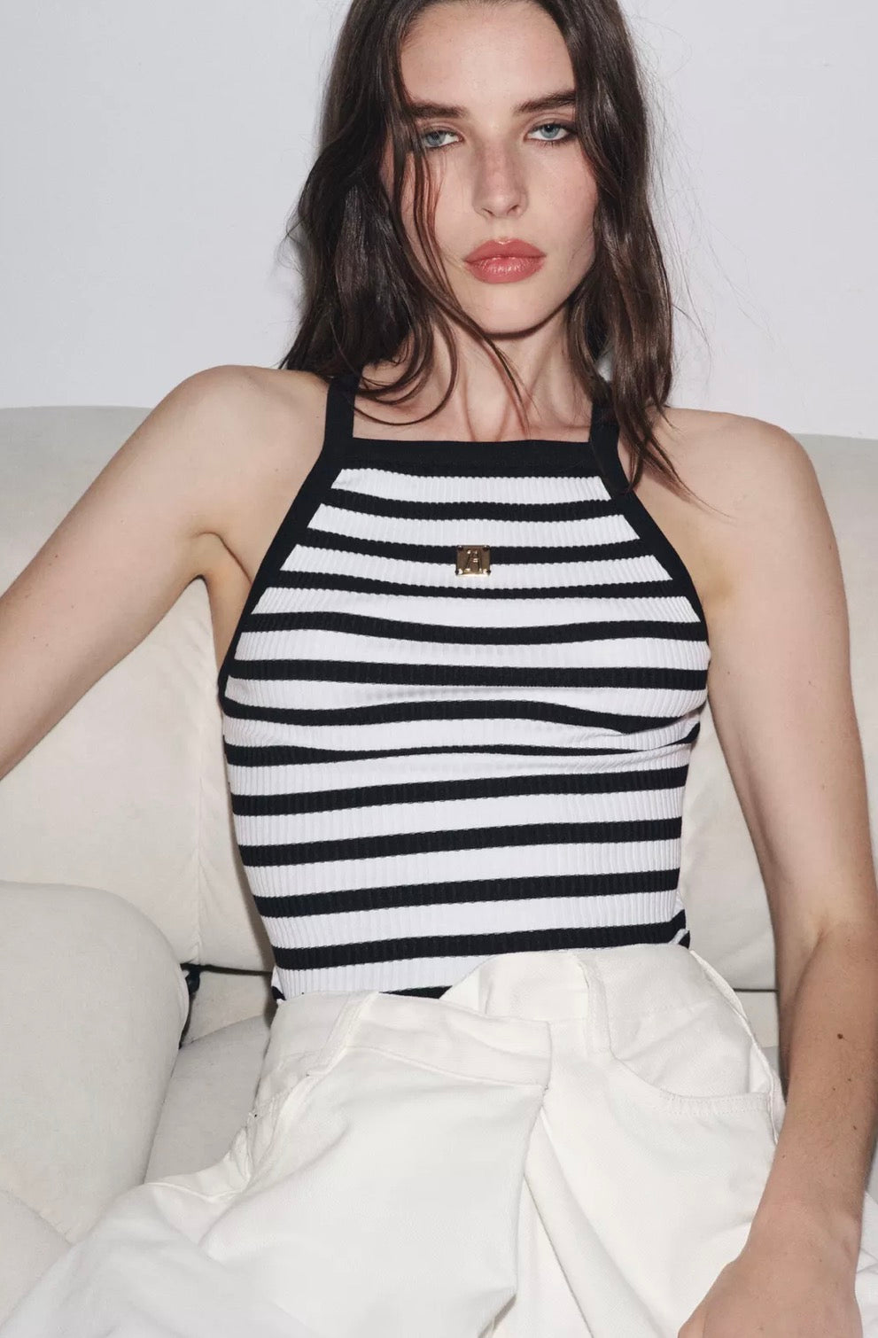 Top tejido Zara