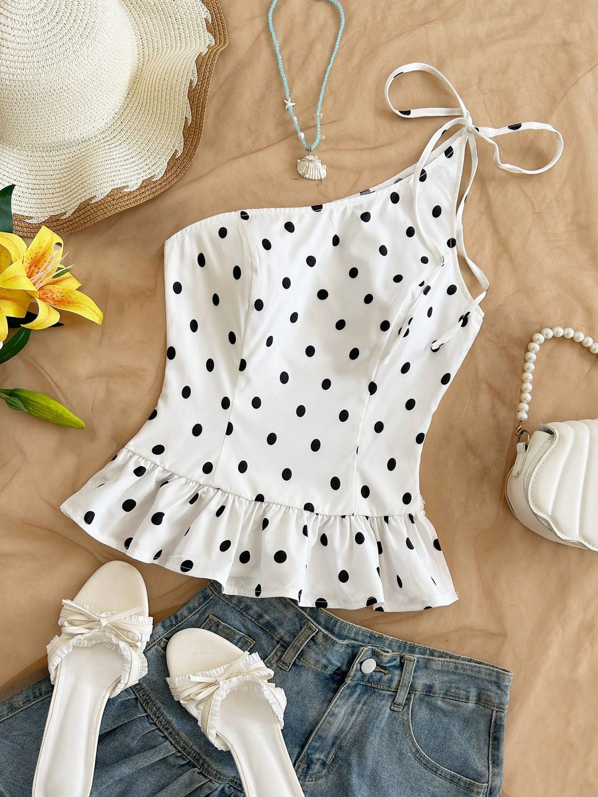 Blusa de puntos