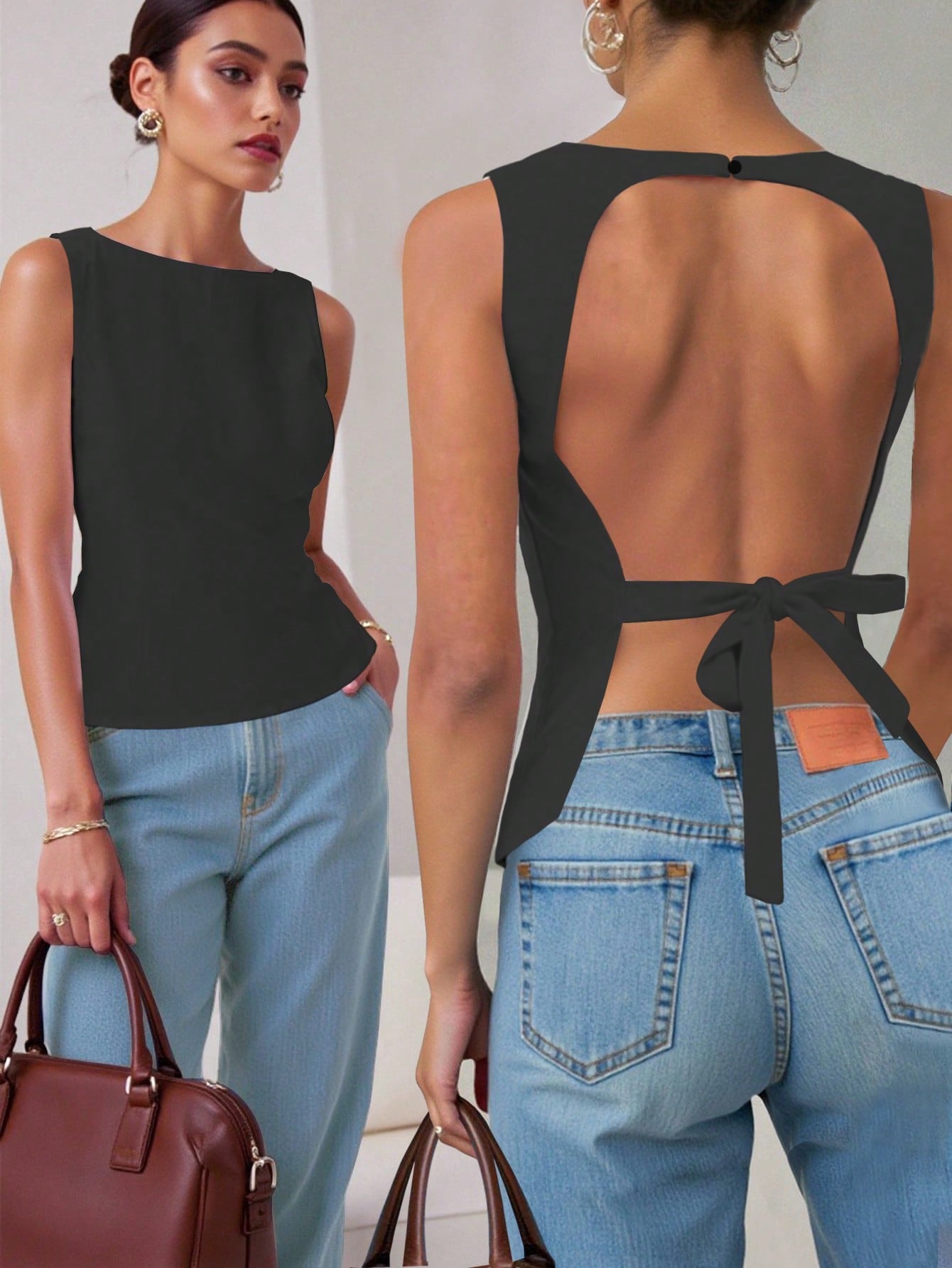 Top backless