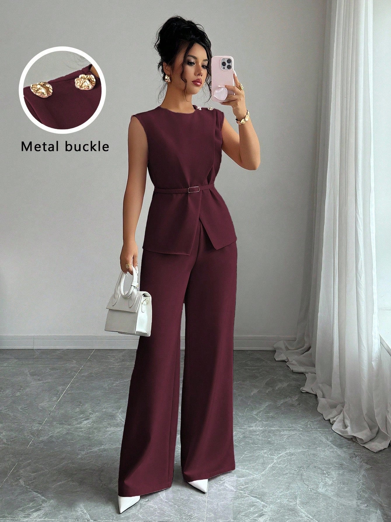 Set granate elegante