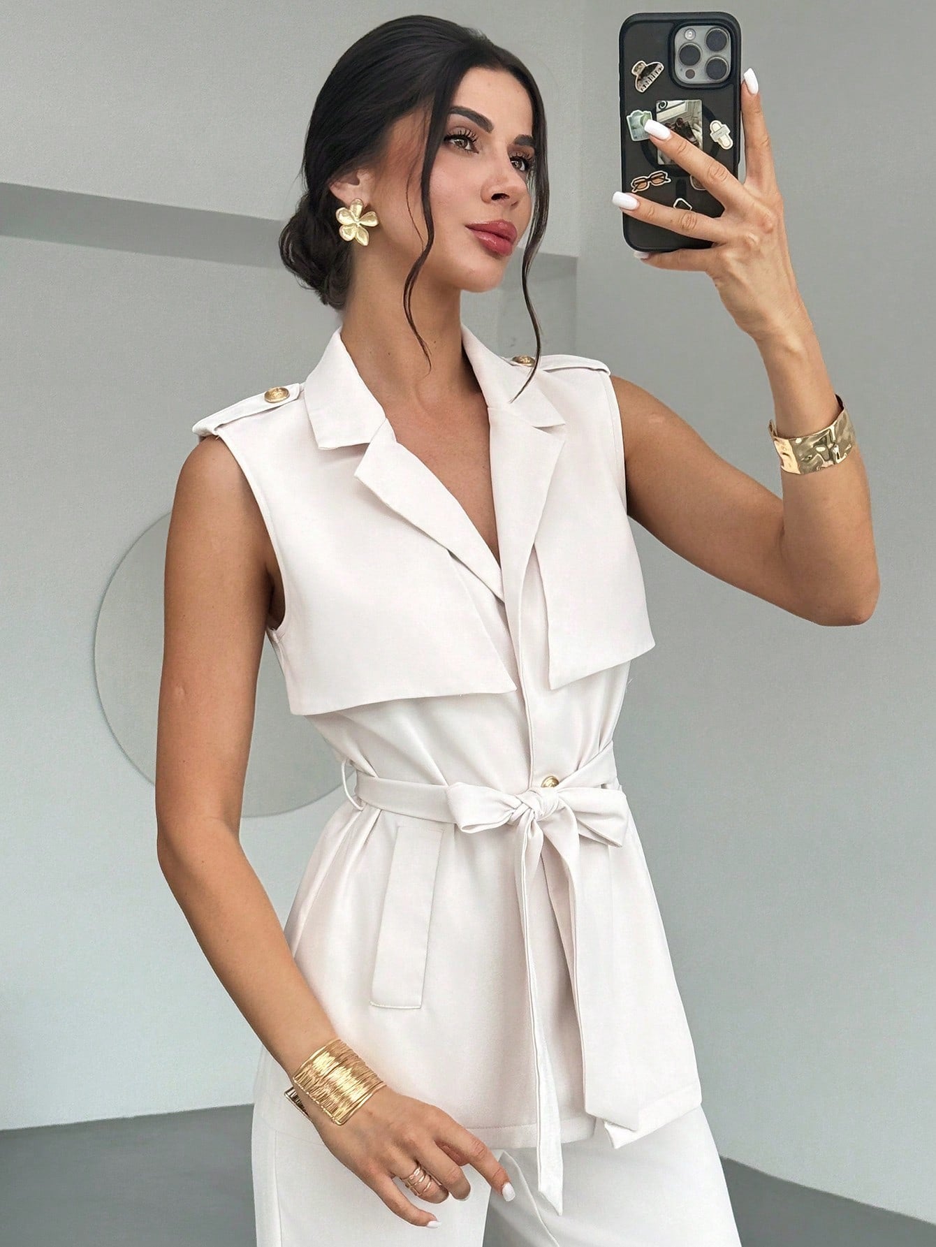 Set blanco elegante