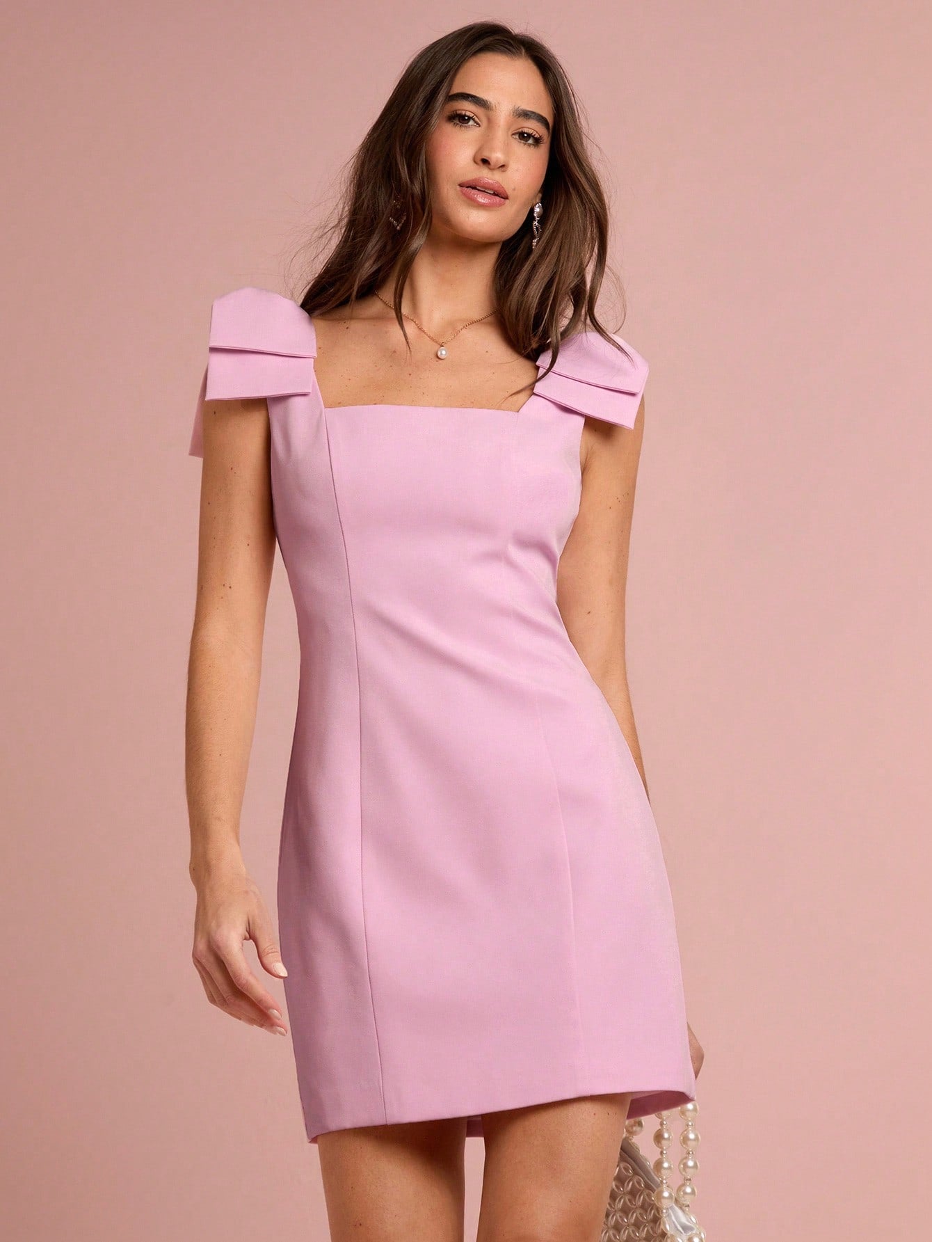 Vestido rosado