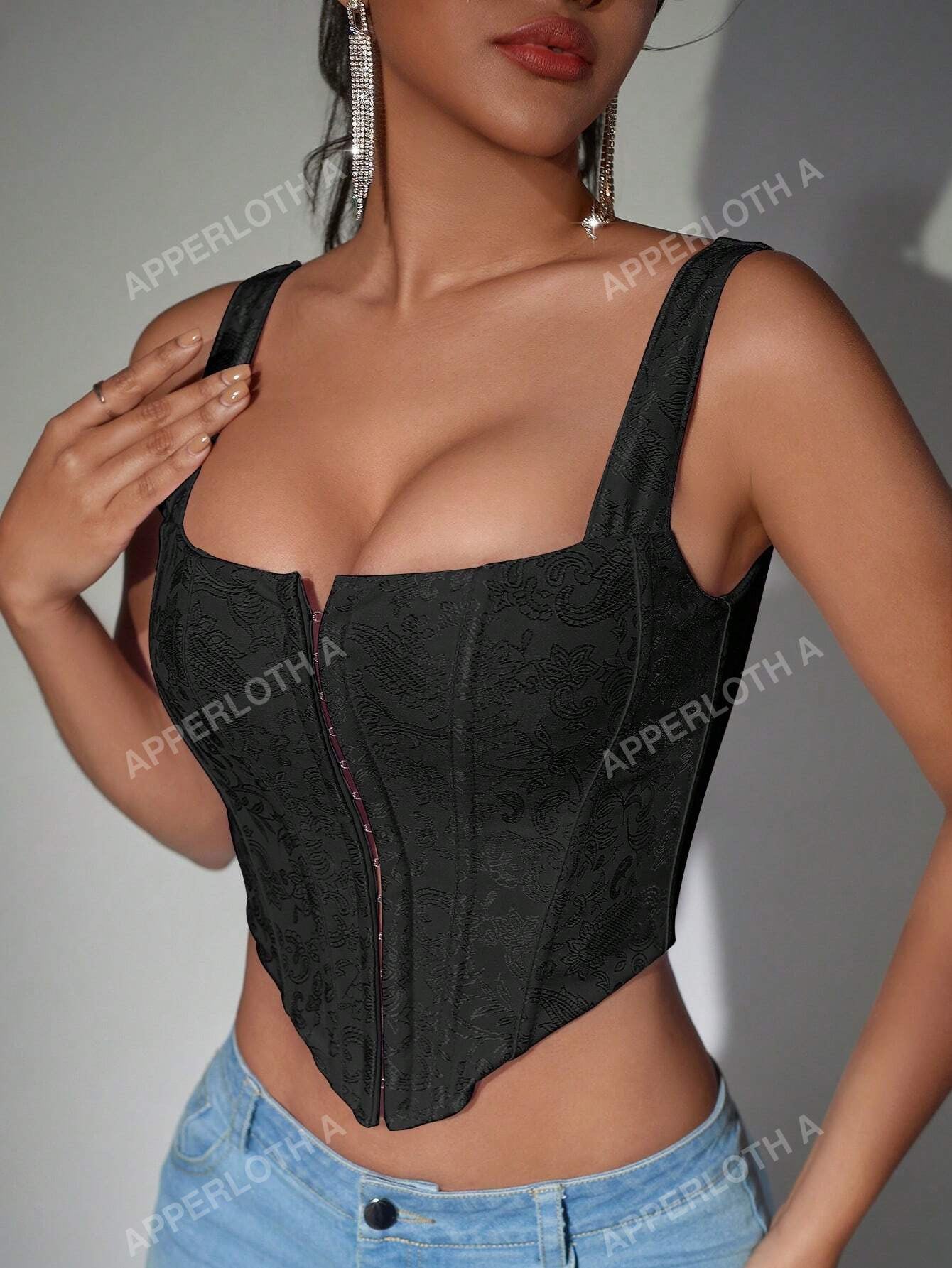 Corset escote cuadrado