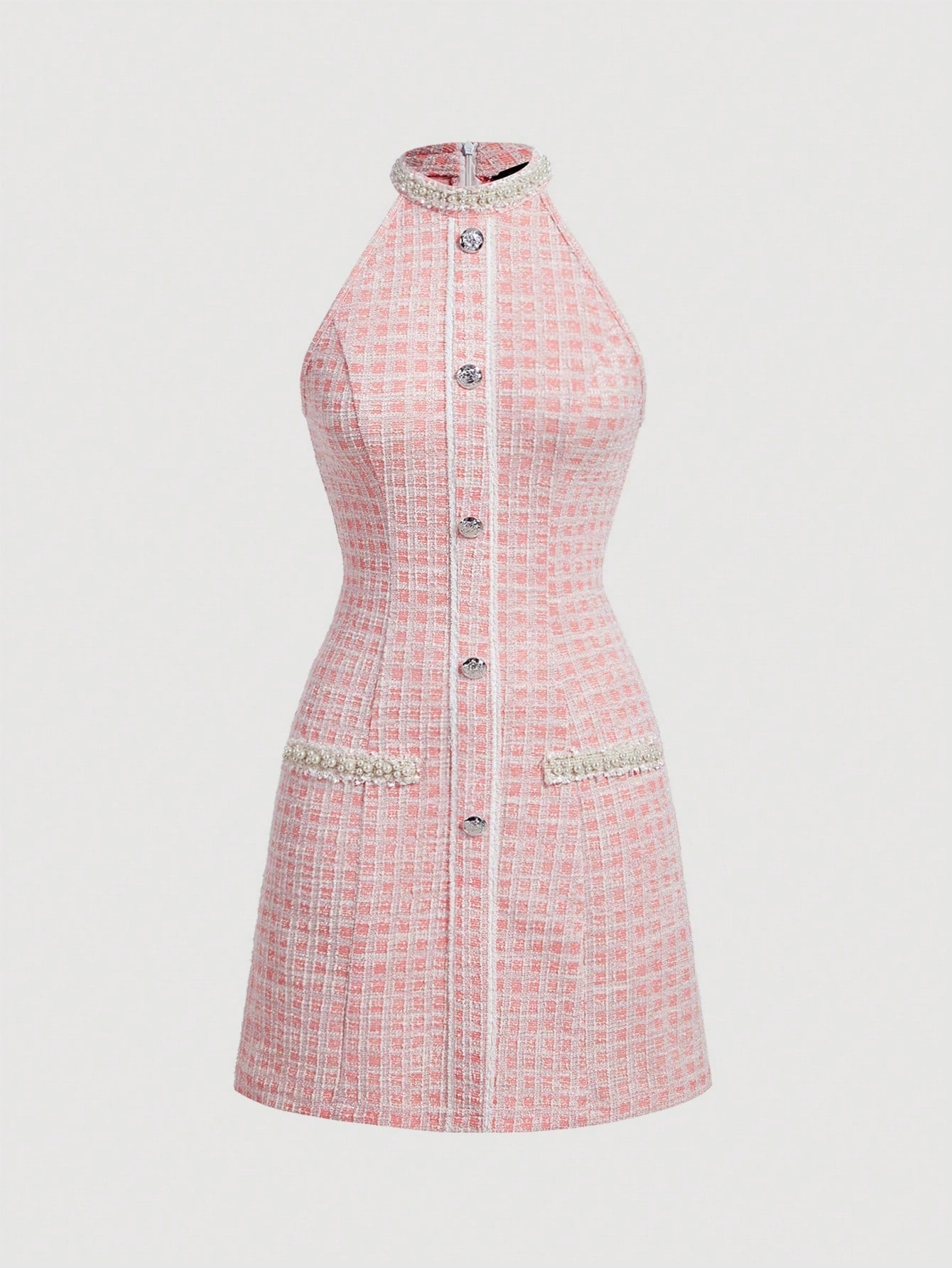 Vestido de tweed