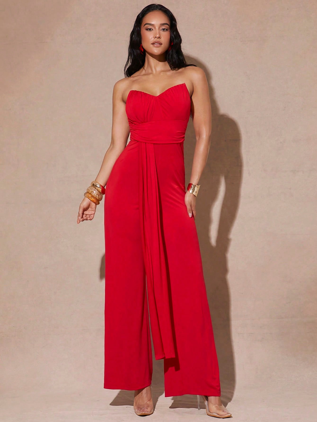 Braga roja elegante