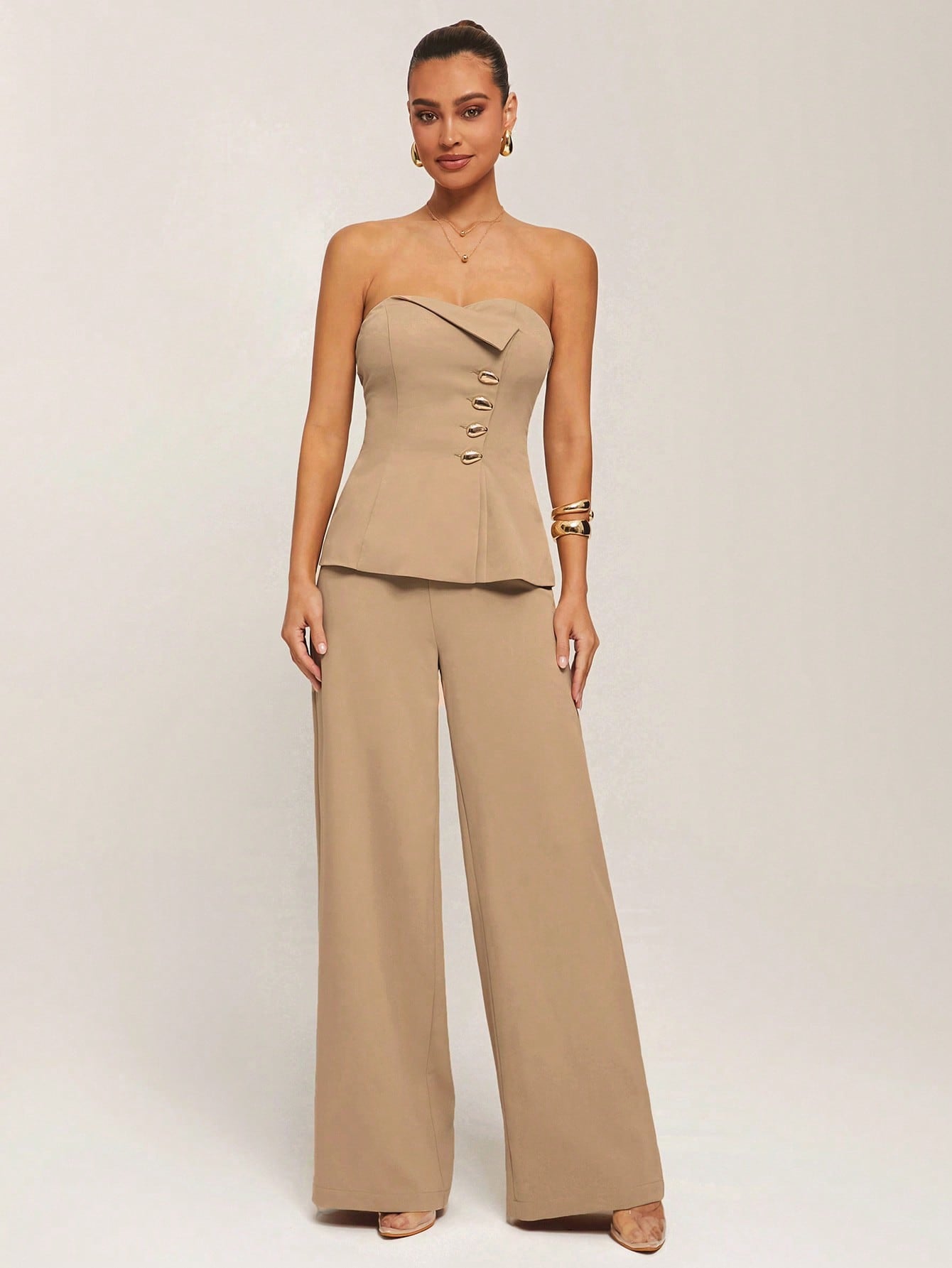 Set elegante beige