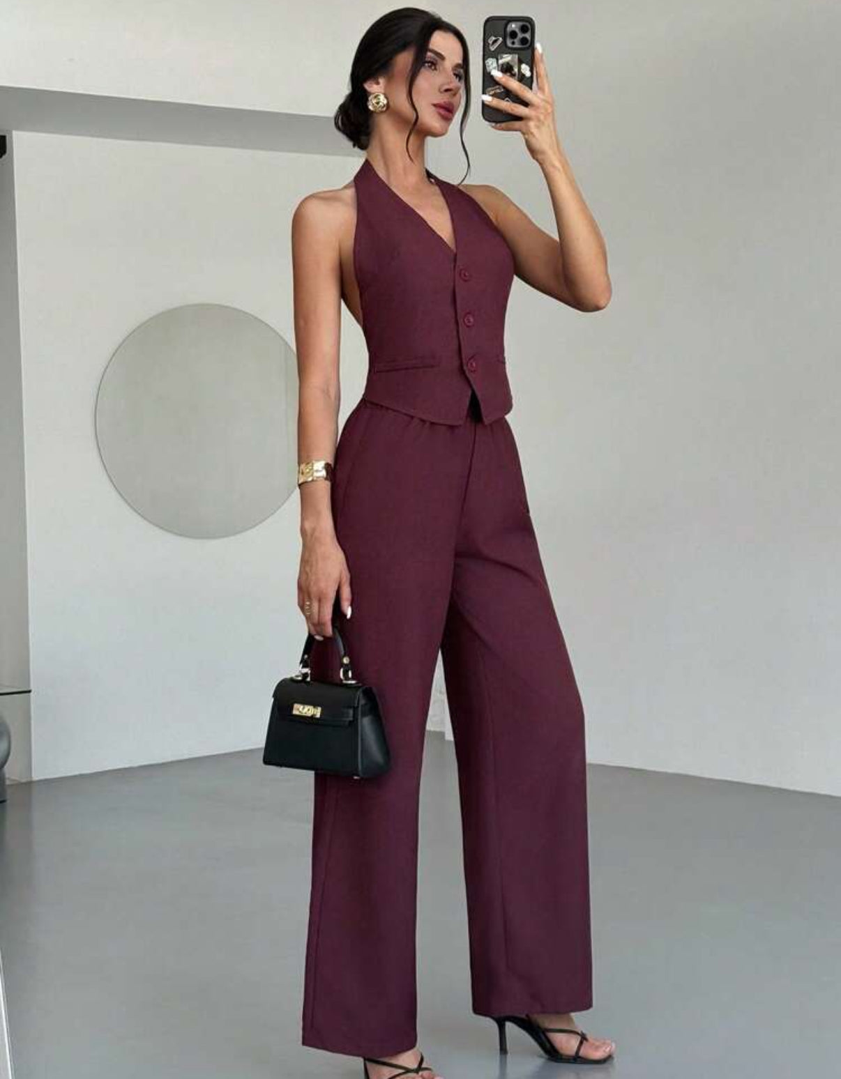 Set vino backless