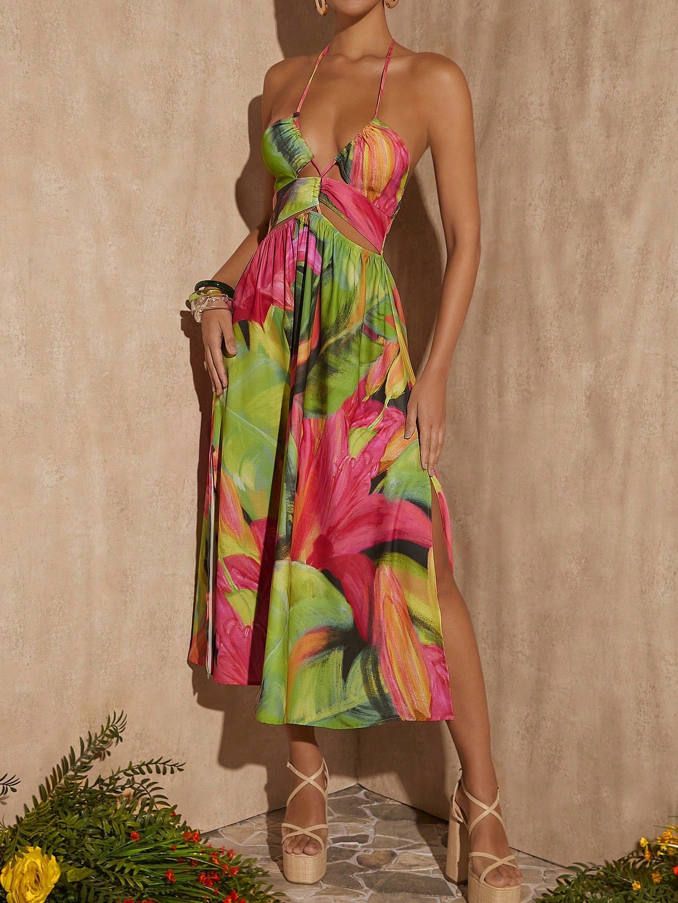 Vestido estampado