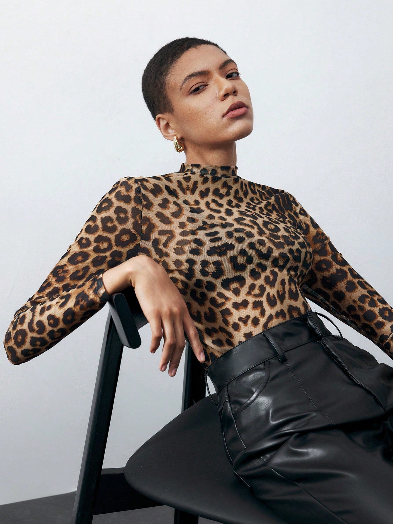 Blusa de animal print