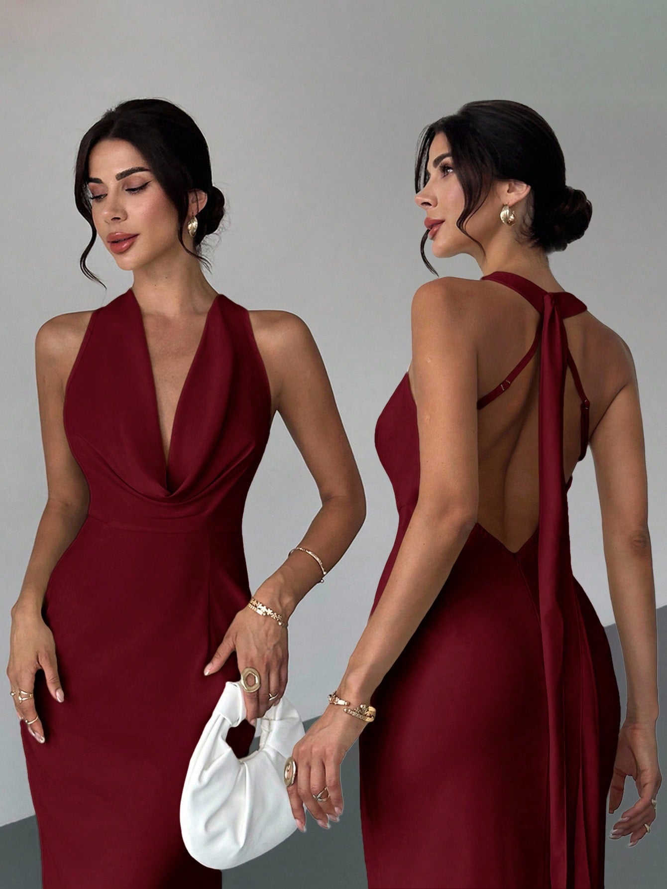 Vestido largo elegante