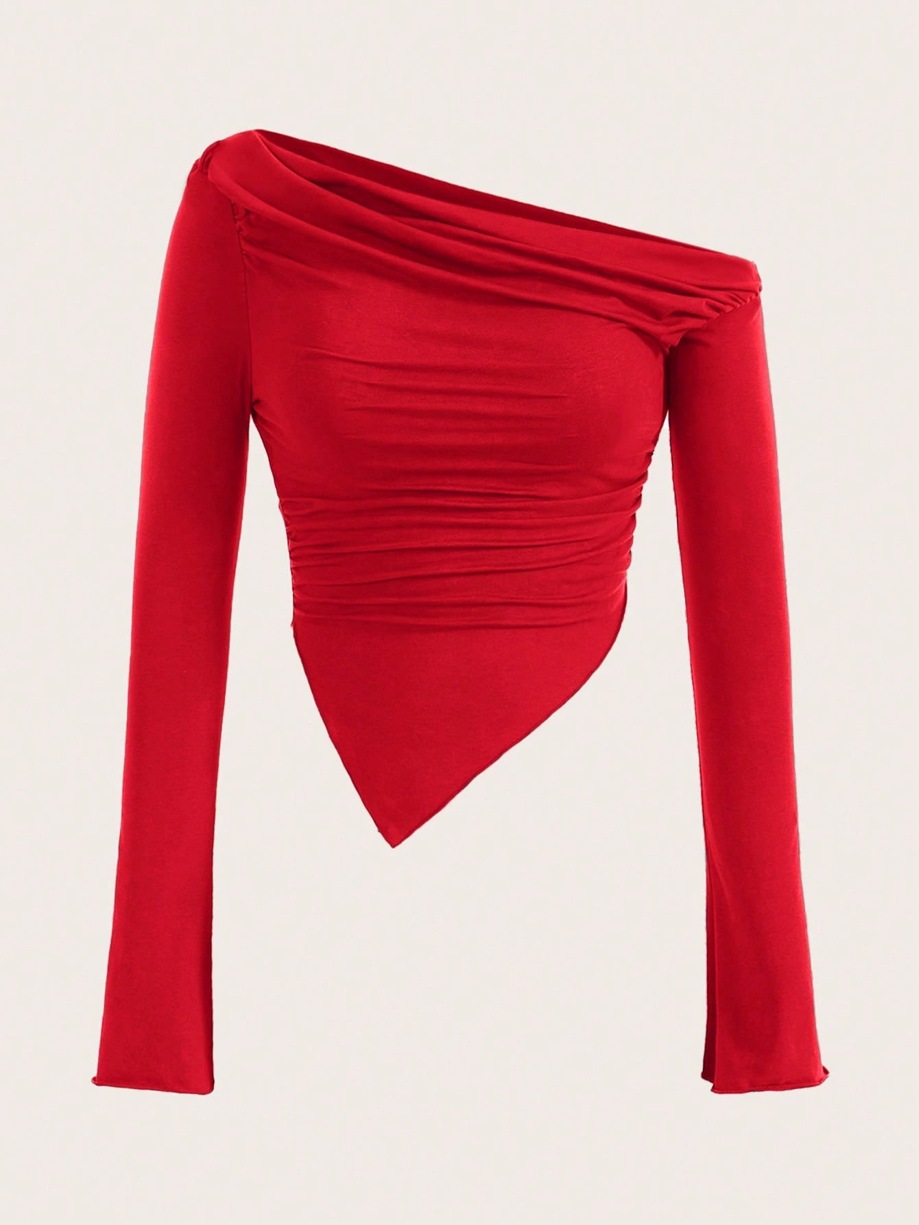 Blusa asimetrica