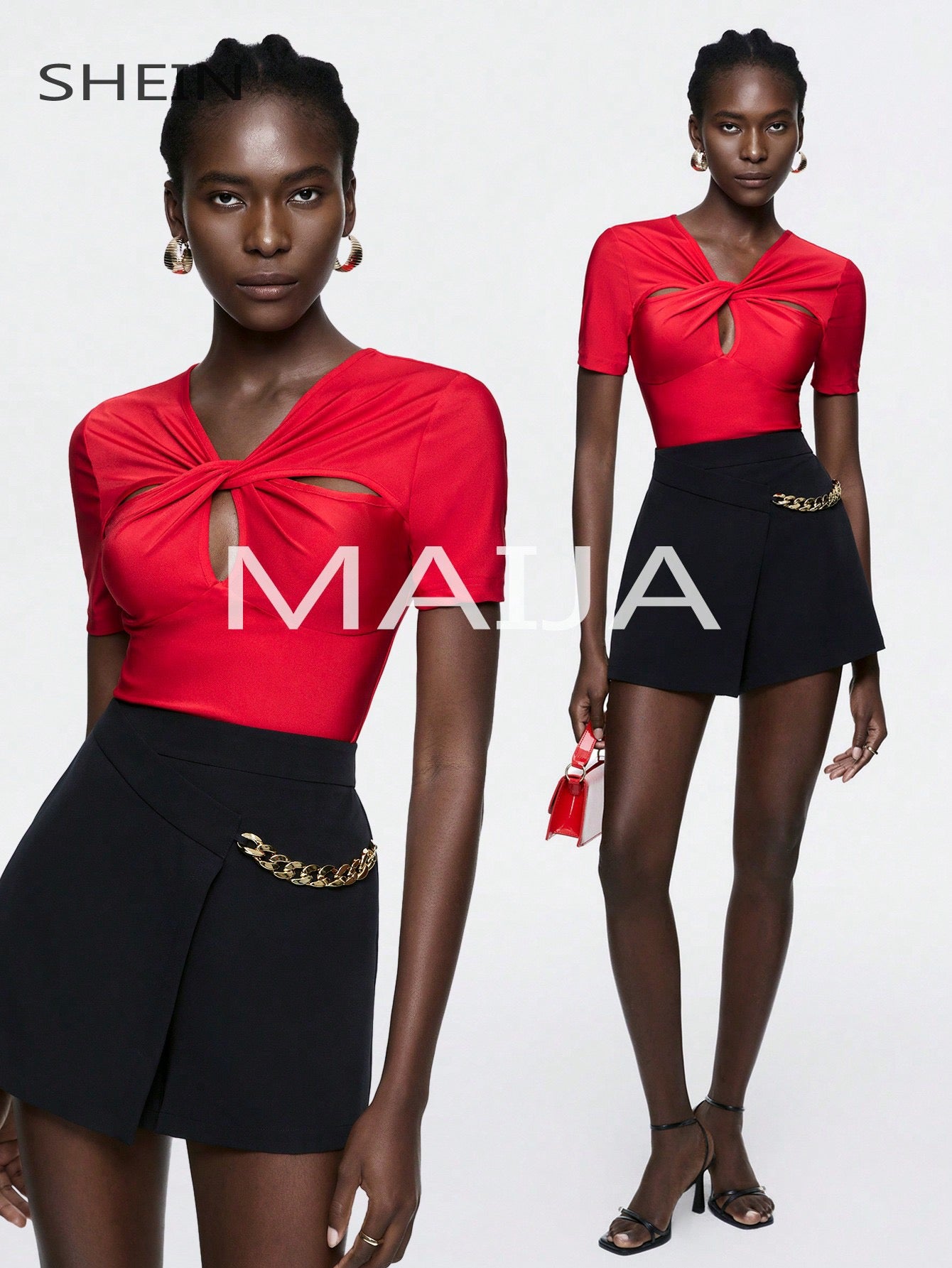 Blusa manga corta