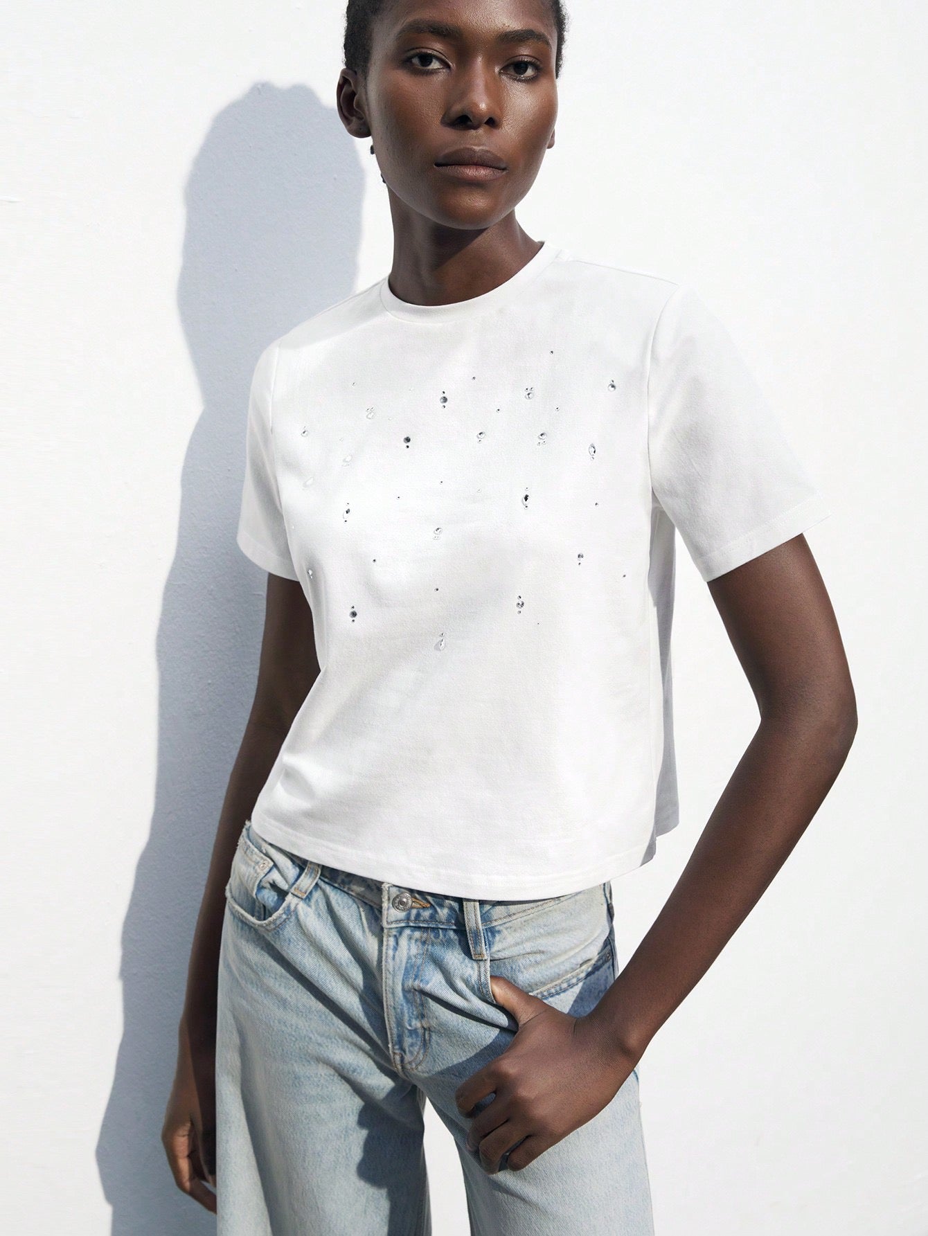 Tshirt con apliques
