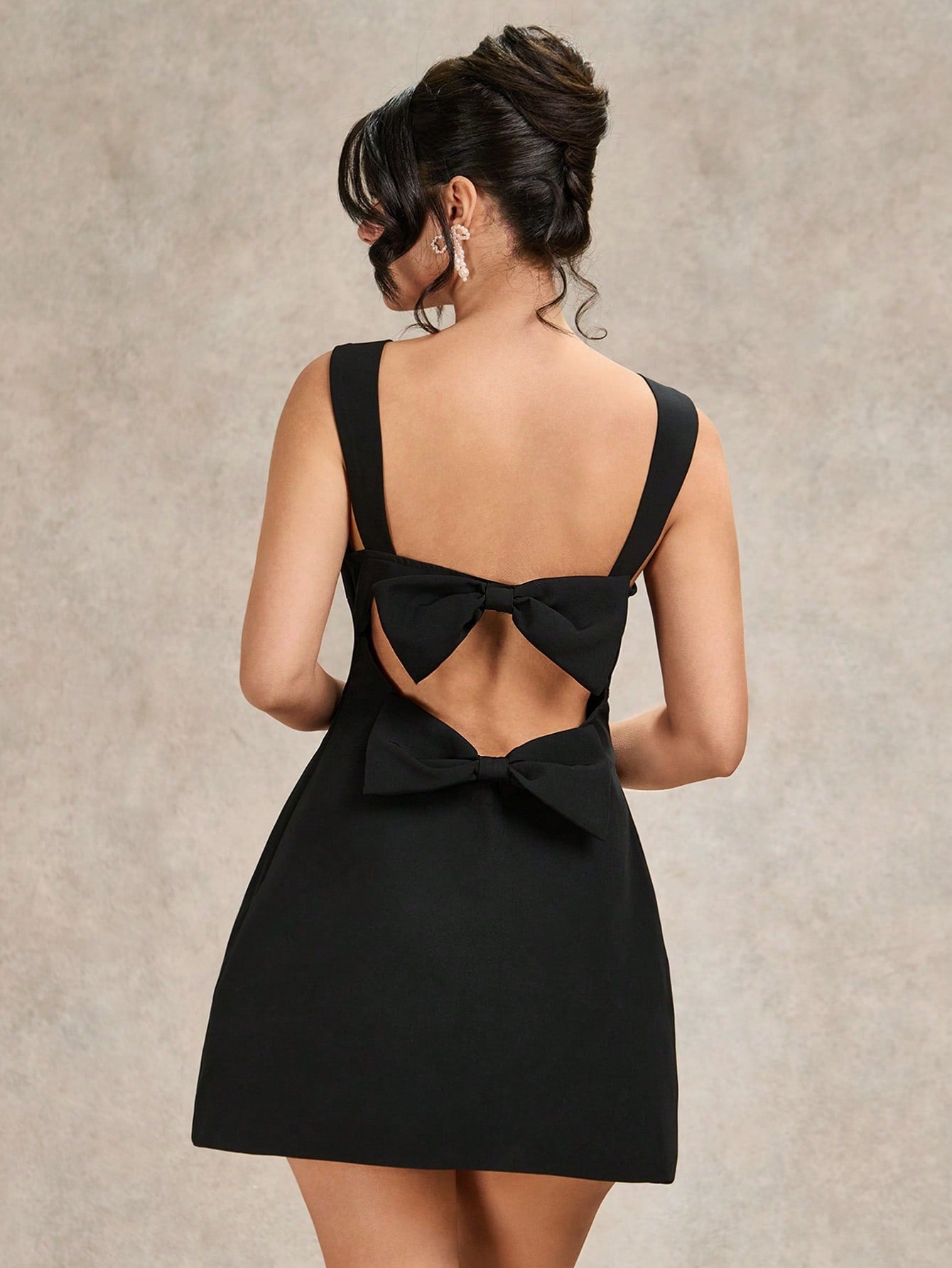 Vestido elegante negro