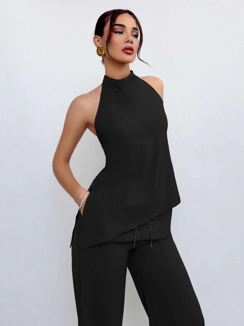 Conjunto comfy negro