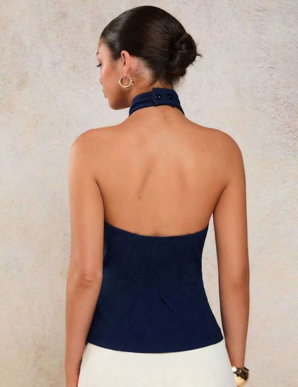 Blusa azul marino