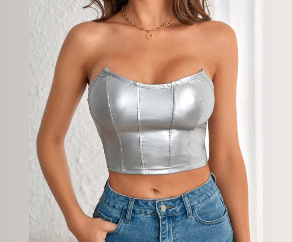 Top plateado