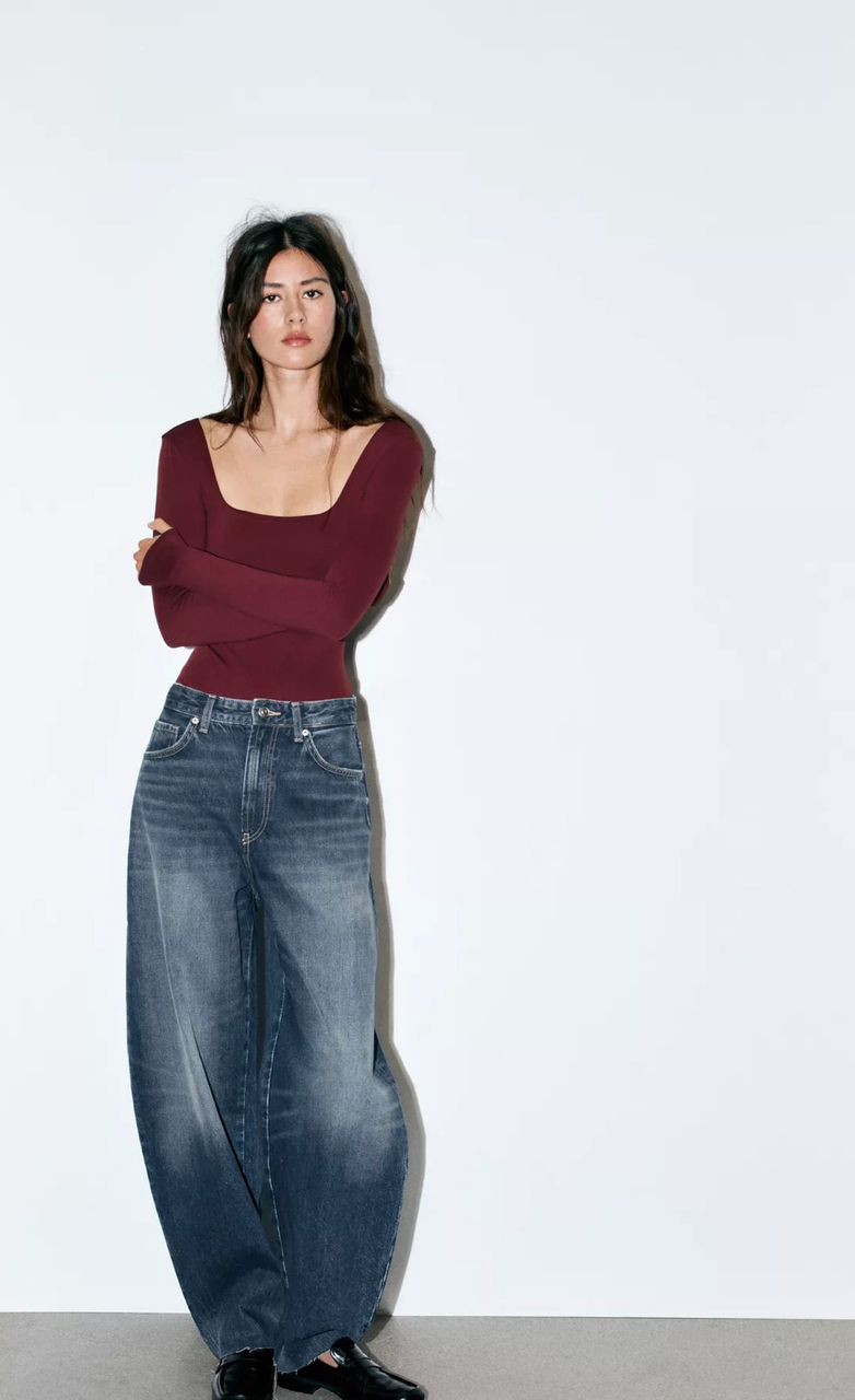 Body poliamida Zara
