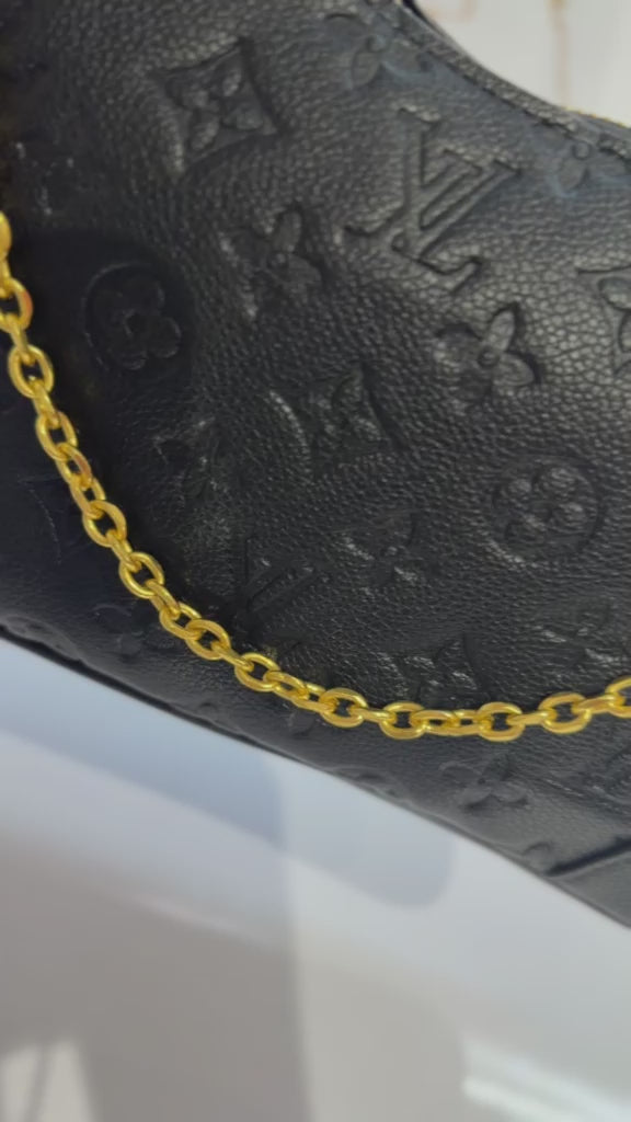 Cartera LV negra crossbody