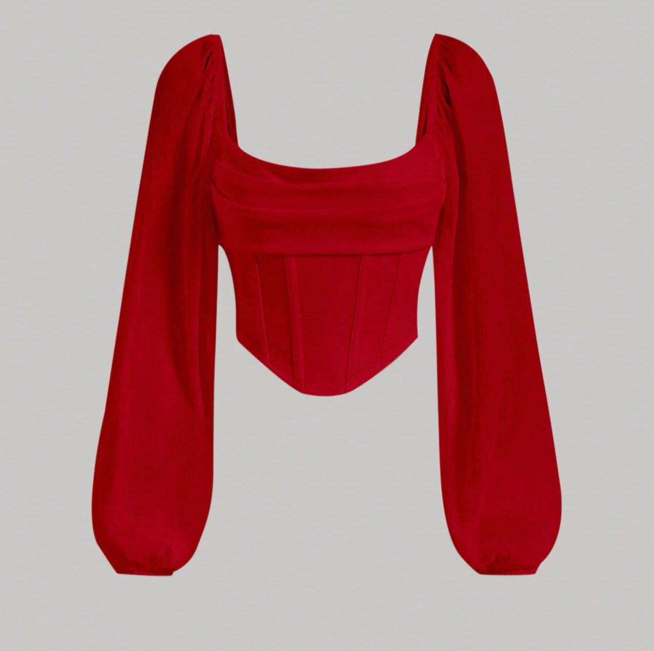 Blusa manga larga
